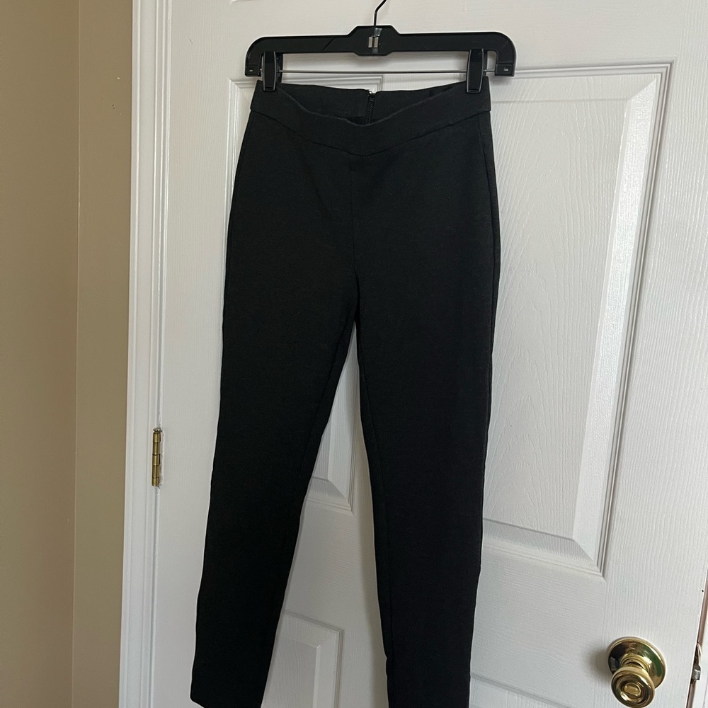 J. Crew Gray Pixie Pant Leggings Fitted Pointe Knit